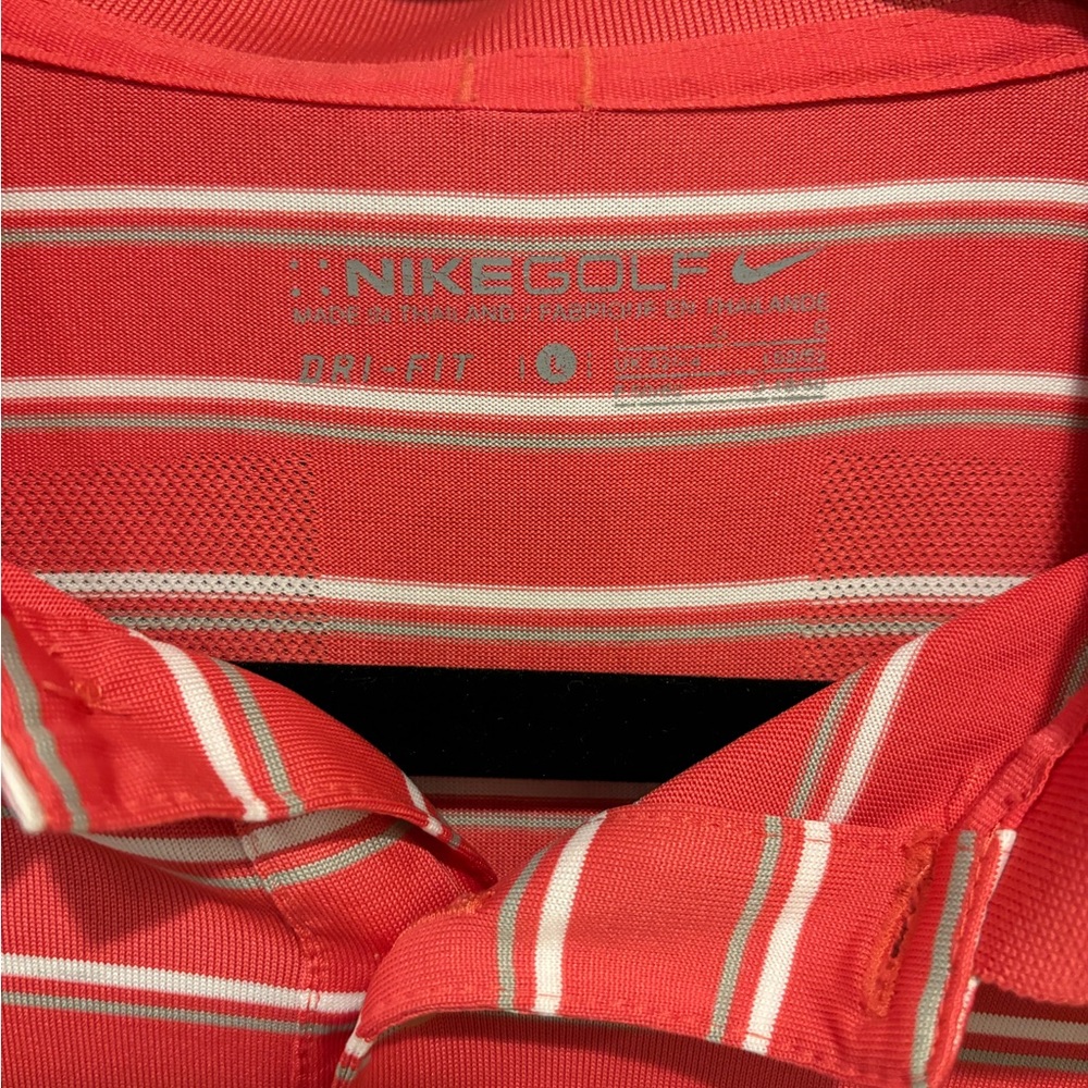 Nike Golf Dri Fit Men’s Polo‎ Size Large Pre-Owned RN 56323 - Picture 2 of 5